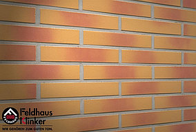 Клинкерная плитка "Feldhaus Klinker" для фасада и интерьера R208 classic