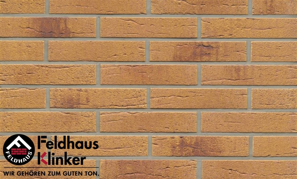 Клинкерная плитка "Feldhaus Klinker" для фасада и интерьера R287 amari viva rustico aubergine - фото 4 - id-p38602658