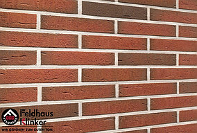 Клинкерная плитка "Feldhaus Klinker" для фасада и интерьера R307 ardor rustico