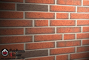 Клинкерная плитка "Feldhaus Klinker" для фасада и интерьера R313 ardor rugo