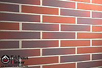 Клинкерная плитка "Feldhaus Klinker" для фасада и интерьера R356 carmesi antic liso