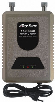 Усилитель GSM900/1800/4G/LTE сигнала AnyTone AT-4100GD - фото 1 - id-p38603117