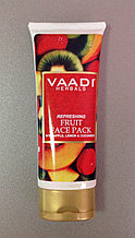 Маска отбеливающая для лица с фруктами Ваади Vaadi Fruit Face Pack