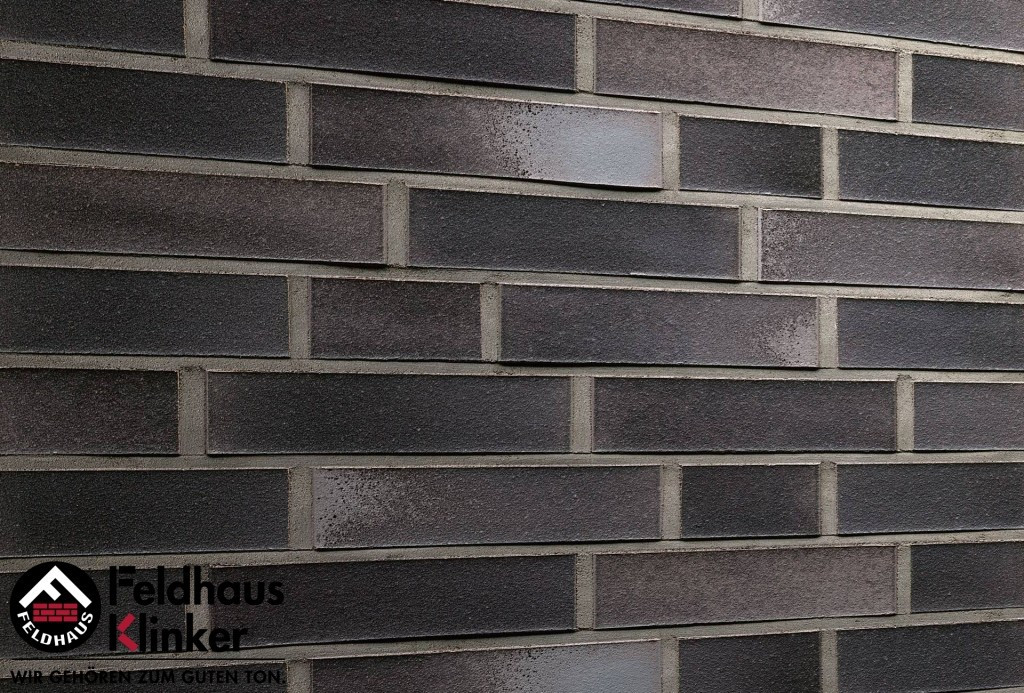 Клинкерная плитка "Feldhaus Klinker" для фасада и интерьера R510 galena