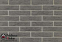 Клинкерная плитка "Feldhaus Klinker" для фасада и интерьера R735 anthracit mana