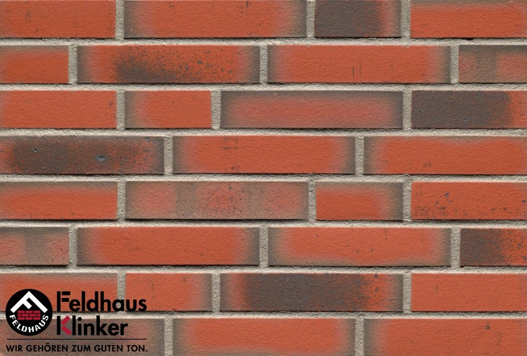 Клинкерная плитка "Feldhaus Klinker" для фасада и интерьера R788 planto ardor venito - фото 4 - id-p38603233