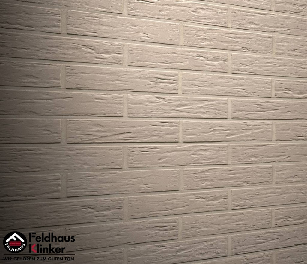 Клинкерная плитка "Feldhaus Klinker" для фасада и интерьера R840 argo senso