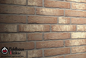 Клинкерная плитка "Feldhaus Klinker" для фасада и интерьера R677 sintra crema duna