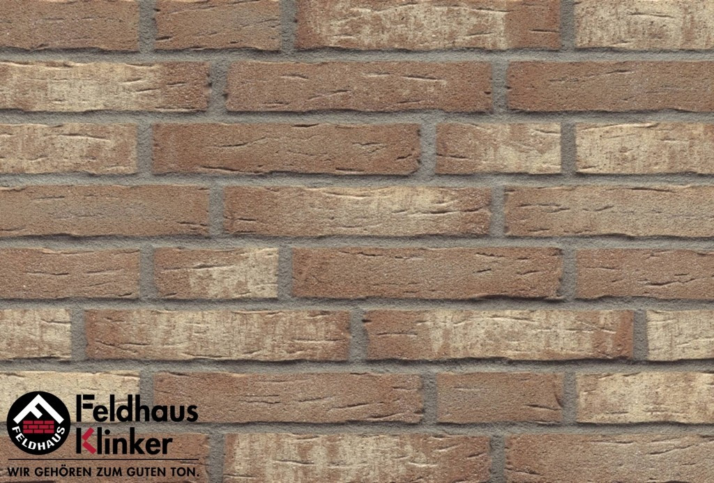 Клинкерная плитка "Feldhaus Klinker" для фасада и интерьера R677 sintra crema duna - фото 2 - id-p38603935