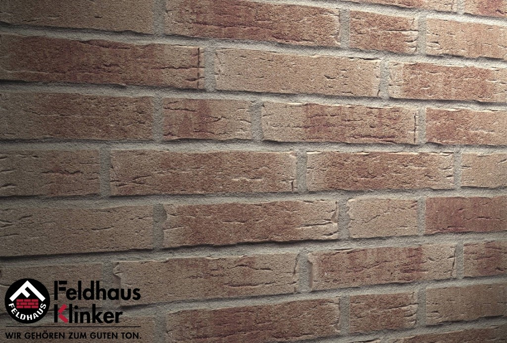 Клинкерная плитка "Feldhaus Klinker" для фасада и интерьера R678 sintra sabioso ocasa