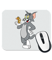Коврик для мышки "Pad for Mouse с изображением сюжета  мультфильма "Tom and Jerry", Dimensions:200х240х3мм"