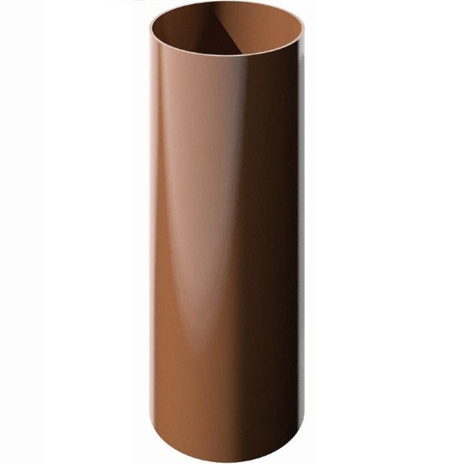 Труба водосточная 85 коричневый (300см) - фото 1 - id-p38630676