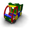 Детское Игровое оборудование «Машинка с горкой» Размеры 3075х1350х1765мм