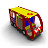 Детское Игровое оборудование «Автобус 1» Размеры 3075х1300х1625мм