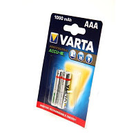 Аккумулятор Varta 800mAh 1.2V - HR03 AAA 2 шт