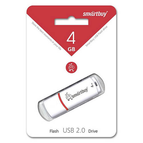 Smartbuy 4GB Crown White