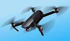 Компактный квадрокоптер DJI Mavic Pro с пультом, фото 3