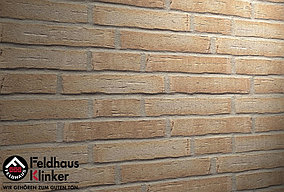 Клинкерная плитка "Feldhaus Klinker" для фасада и интерьера R681 sintra terracotta bario
