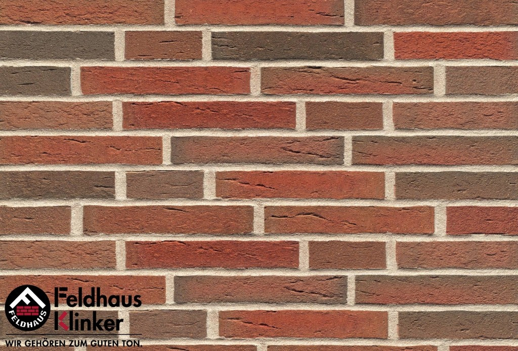 Клинкерная плитка "Feldhaus Klinker" для фасада и интерьера R689 sintra ardor - фото 2 - id-p38633596