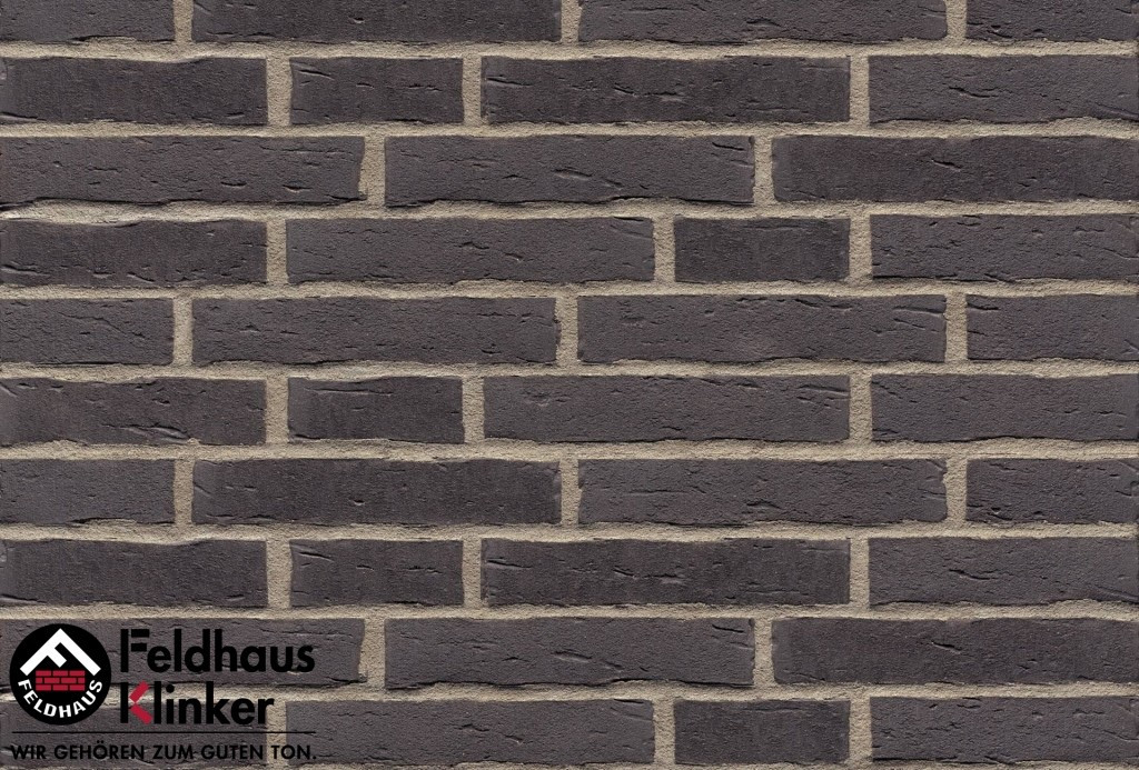 Клинкерная плитка "Feldhaus Klinker" для фасада и интерьера R693 sintra vulcano - фото 2 - id-p38633618