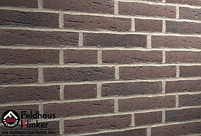 Клинкерная плитка "Feldhaus Klinker" для фасада и интерьера R697 sintra geo
