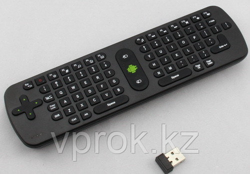 Мини клавиатура "Mini Wirelees Gyroscope Keyboard for Android TV BOX,PC and Smart TV,Black,2.4GHz M:RC11" - фото 3 - id-p38639999