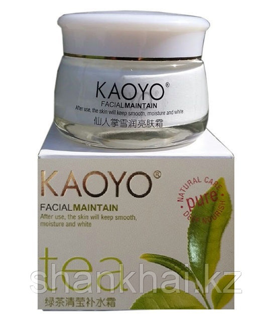 Увлажняющий крем Kaoyo, зелёный чай - фото 1 - id-p35628215