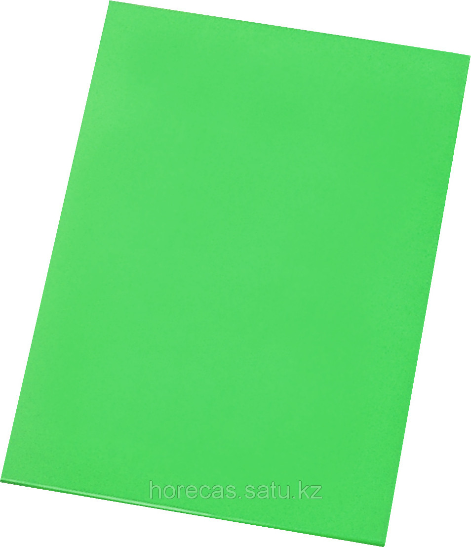 Доска разделочная 500х350х18 зеленый полипропилен