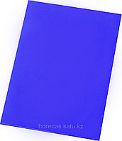 Доска разделочная 500х350х18 синий полипропилен