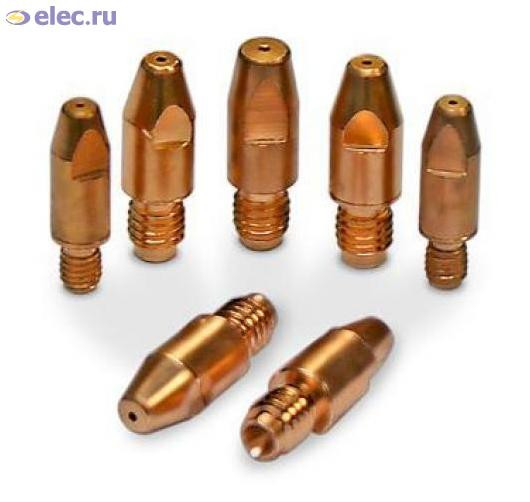 Наконечник для сварочной проволки E-Cu M 6/1,2/D=8,0/28,0 (1 уп. - 50 шт.) Binzel