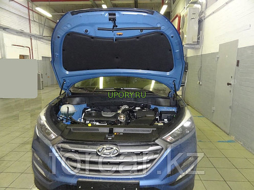 Установочный комплект амортизаторо (упоров) капота для Hyundai Tucson (2015-), фото 2