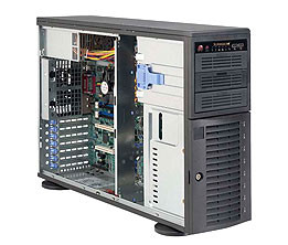 Сервер SuperMicro CSE-743T-665/X10SRi/E5 2609v4/16GB ECC DDR4 2133Mhz/2*1TB SATA/665W PS