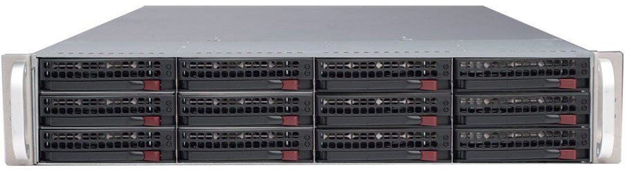 Сервер Supermicro CSE-826BE1C-R920LPB / X10DRi/E5-2650v4 /128GB ECC DDR4 /9341-8i /3*600GB SAS /920W