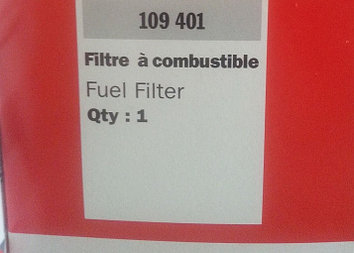 Фильтр топливный 109401 Manitou