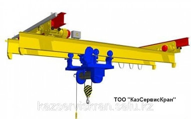 Кран мостовой однобалочный подвесной г/п 1т электрический
