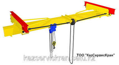 Кран мостовой однобалочный подвесной г/п 3,2 т ручной