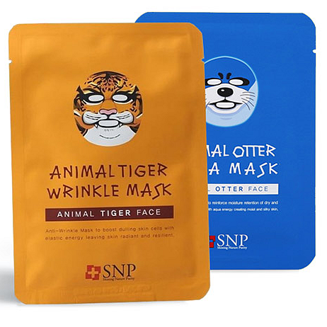 Тканевые маски для лица Animal Mask