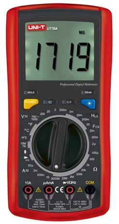 Мультиметр UT70A. Внесен в реестр СИ РК