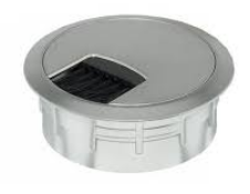 Кабельный проводник пластик d=60 мм алюминий, фото 1