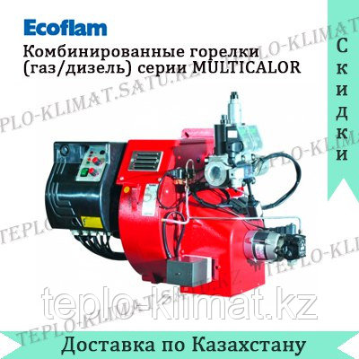 Горелки бинарные (газ+жидкое топливо) MULTICALOR 600.1 PR