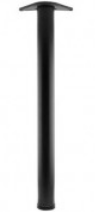 Ножка для стола Rondella, сталь, 710 мм, D 60 мм, черная