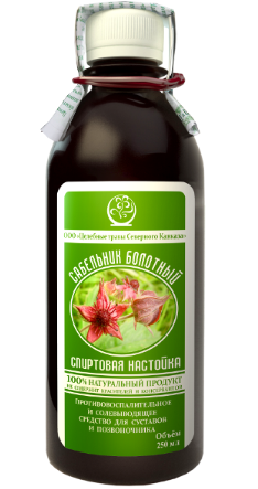 Сабельник болотный, настойка, 250 мл