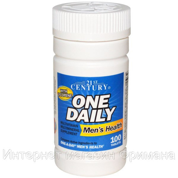 One Daily для мужского здоровья, 100 таблеток Комплекс Витаминов и Мультивитаминов для Мужчин