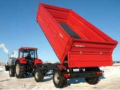 Прицеп Двухосный с трехсторонним свалом, 8Т - Т711/1