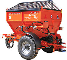 Пескоразбрасыватель полуприцепной коммунальный ПРК-3