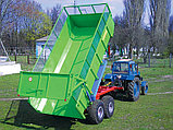 Тракторный прицеп ТСП-14 для тракторов МТЗ-1221 грузоподъемность 10,5 т, объем 10-17 м3, фото 2