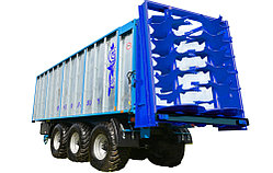 Разбрасыватель органических удобрений РОУ-20 борта из оцинкованной стали