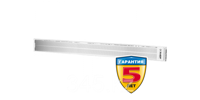 Обогреватель ЗУБР "МАСТЕР" инфракрасный, рифлёная панель, потолочный, закрытого типа, ТЭН, 4,0кВт, 4,0 м, 380В, фото 2