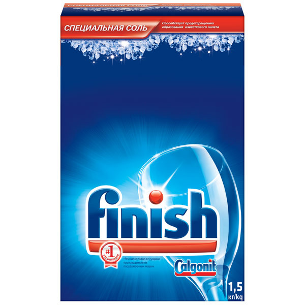 Соль Финиш - Finish для посудомоечной машины 1,5кг