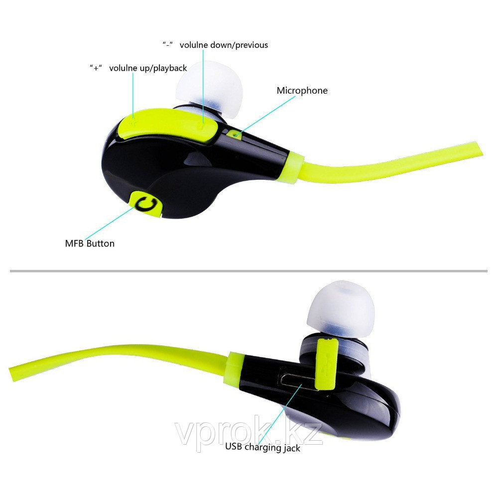 Наушники "Bluetooth V4.0 Headphones+ microphone for Sport JOGGER M-7,Wireless Self,Distance up to 10 meters" - фото 2 - id-p38761096